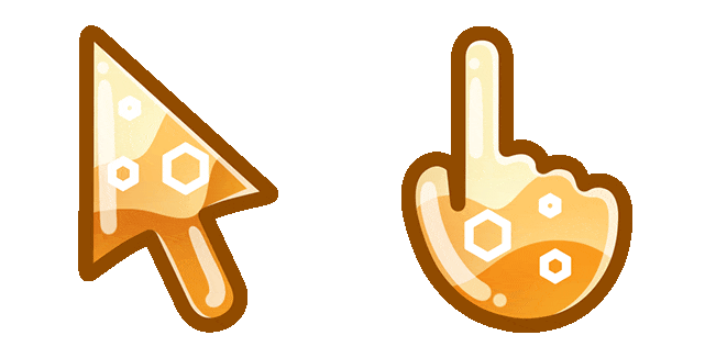 Honey Wave Texture Animated Cursor