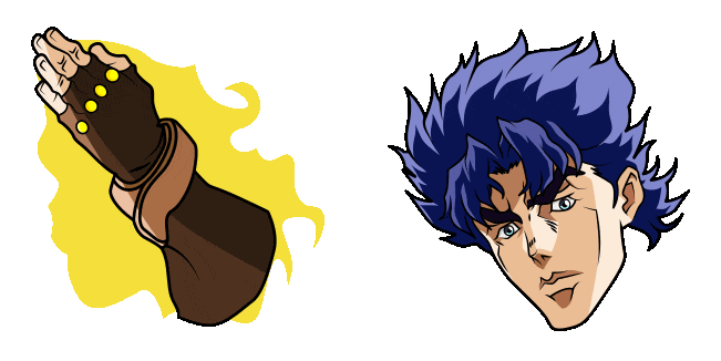 JoJo’s Bizarre Adventure Jonathan Joestar & Hamon Animated Cursor