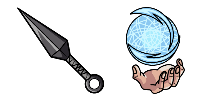 Naruto Kunai & Rasengan Cursor