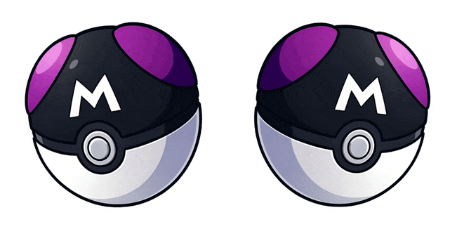 Pokemon Master Ball Animated Cursor