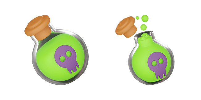 Poison Jar 3D Cursor