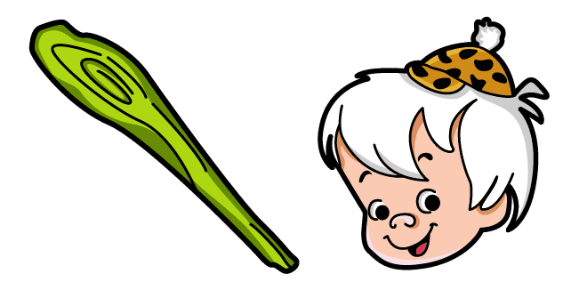 The Flintstones Bamm-Bamm Rubble & Club Cursor
