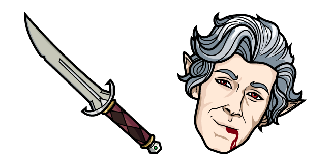 Baldurs Gate 3 Astarion & Knife Cursor