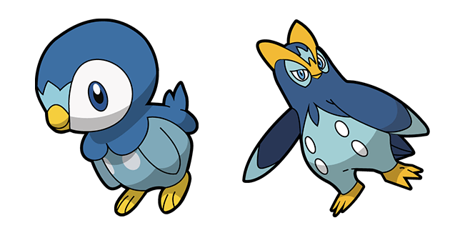Pokemon Piplup & Prinplup Cursor