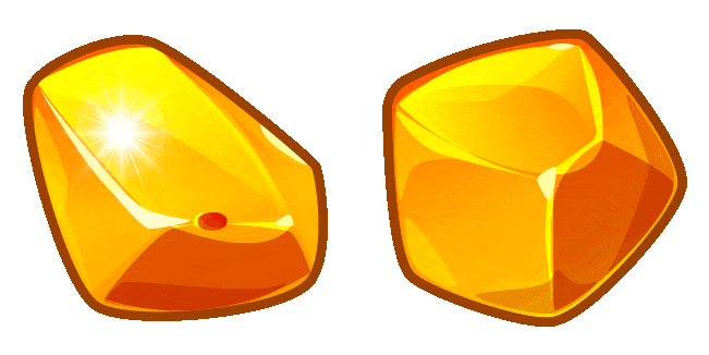 Yellow Crystal Animated Cursor