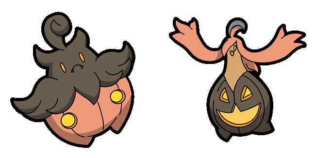 Pokemon Pumpkaboo Animated Cursor