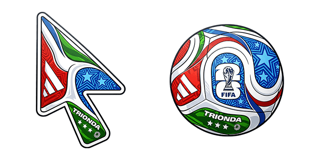 FIFA World Cup 2026 Adidas Trionda Ball Cursor