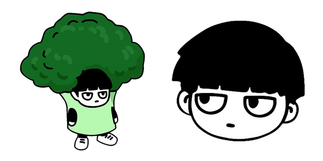 Mob Psycho 100 Broccoli Cursor