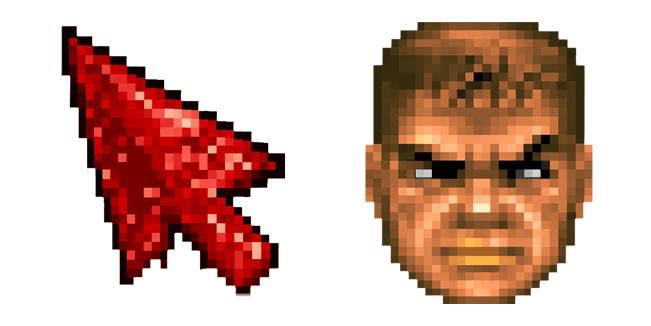 DOOM Pixel Cursor