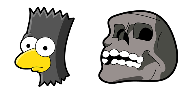 The Simpsons The Raven & Skull Cursor