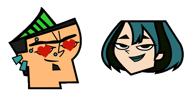 Total Drama Duncan & Gwen Animated Cursor