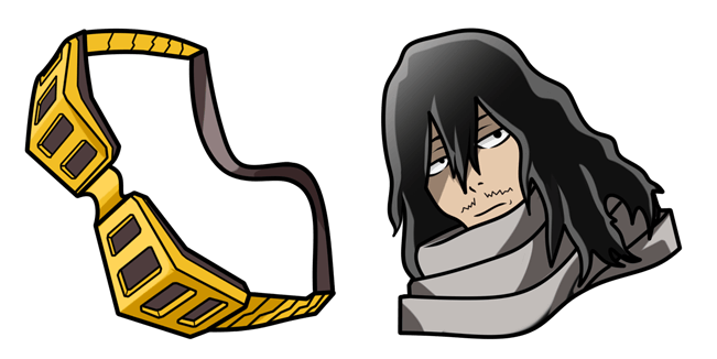 My Hero Academia Shota Aizawa & Eraser Goggles Cursor