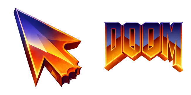 Doom Hellfire Arrow & Logo Cursor