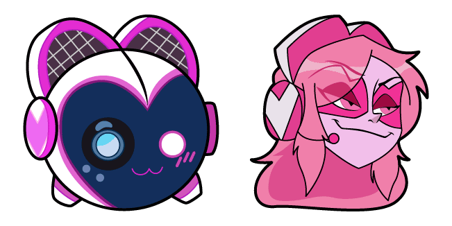 Villainous Miss Heed & Heart-Cam Cursor