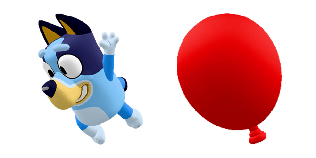 Macy’s Thanksgiving Day Parade Bluey & Red Balloon Cursor