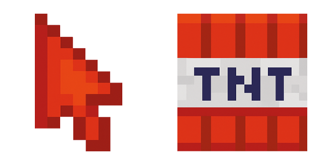 Minecraft TNT Cursor