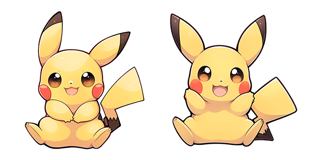 Pokemon Cute Pikachu Cursor