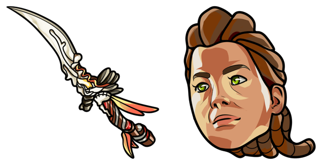 Horizon Forbidden West Aloy & Spear Cursor
