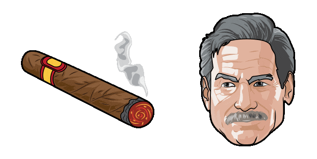 Uncharted Victor Sullivan & Cigar Animated Cursor