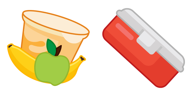 School Lunch Box & Food Cursor