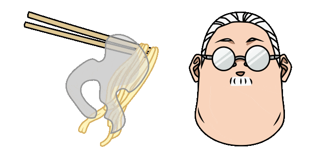 Sakamoto Days Taro Sakamoto & Noodles Animated Cursor