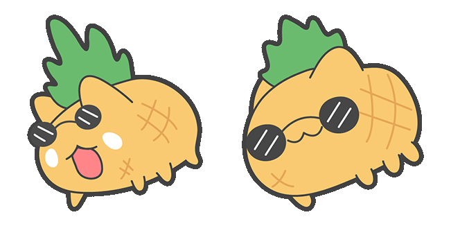 Pineapple Bugcat Capoo Animated Cursor