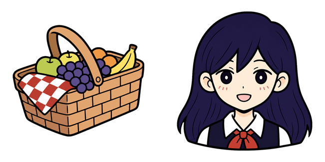 Omori Mari & Picnic Basket Cursor
