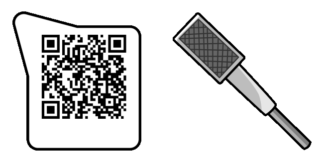 Rickroll QR Code & Microphone Animated Cursor
