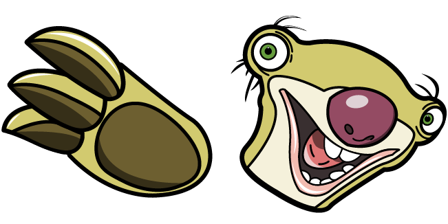 Ice Age Sid Cursor