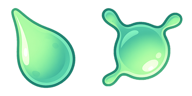 Green Slime Drop Cursor