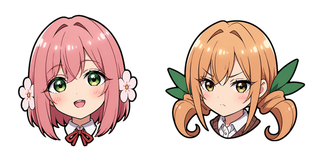 The 100 Girlfriends Karane Inda & Hakari Hanazono Cursor