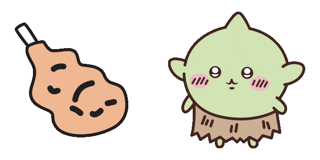 Chiikawa Goblin & Club Animated Cursor