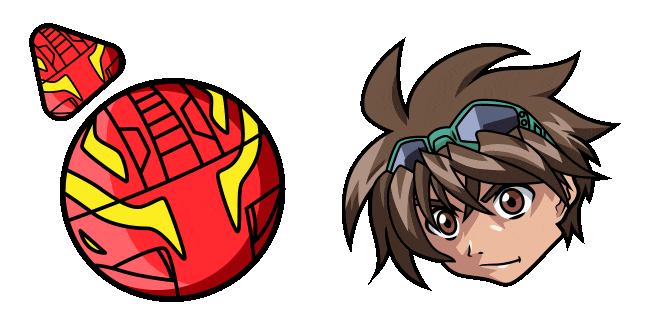Bakugan Dan Kuso Animated Cursor