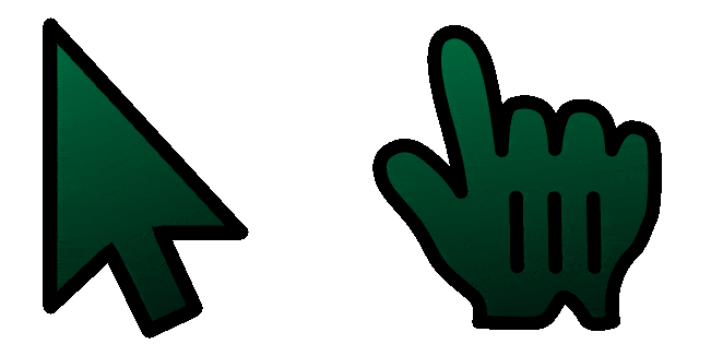 British Green MacOS Animated Cursor