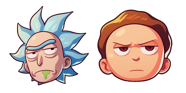 Rick & Morty Heads Cursor