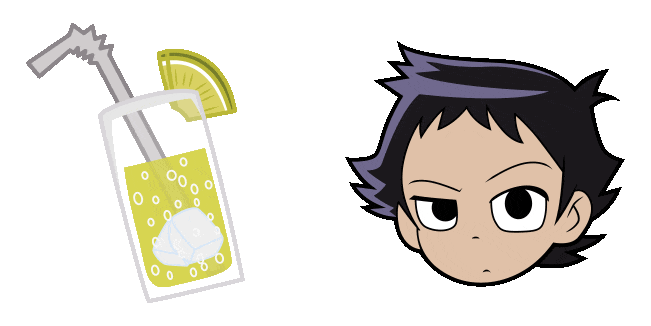 Scott Pilgrim Wallace Wells & Cocktail Animated Cursor