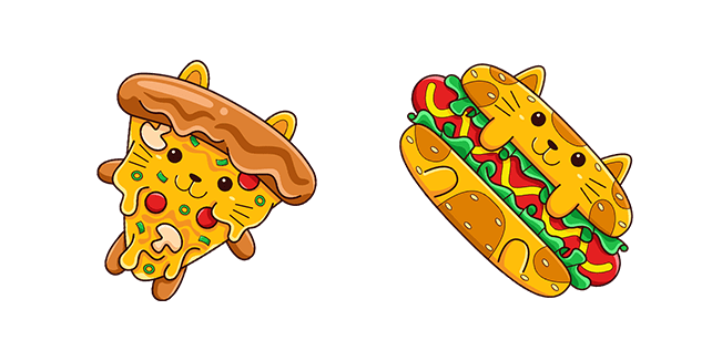 Cute Street Food Cursor