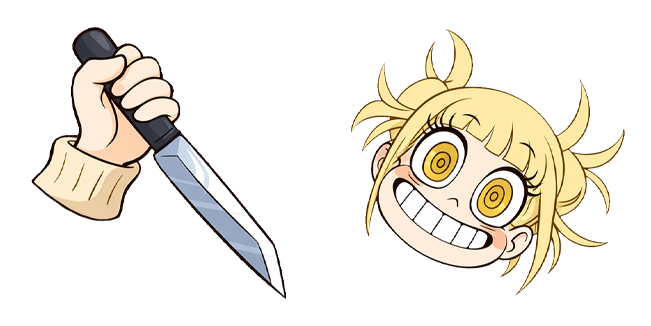 My Hero Academia Himiko Toga Retro Cartoon Cursor
