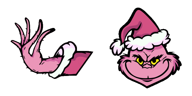 Preppy Grinch Animated Cursor