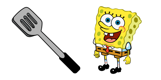 SpongeBob Squarepants & Spatula Cursor