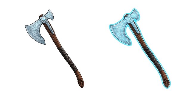 God of War Kratos Leviathan Axe Cursor