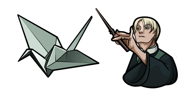 Harry Potter Draco Malfoy & Origami Cursor