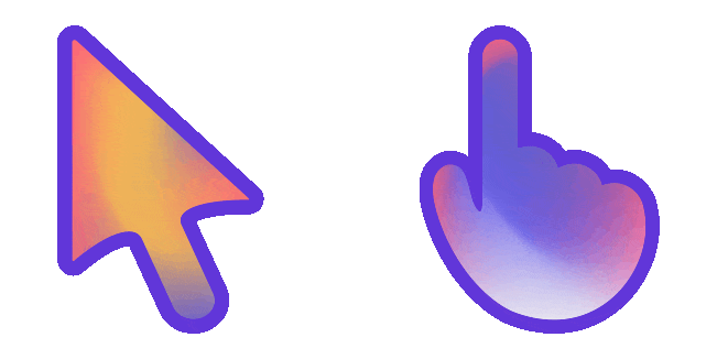 Aura Gradient Animated Cursor