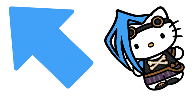 Hello Kitty x Jinx Mashup Cursor