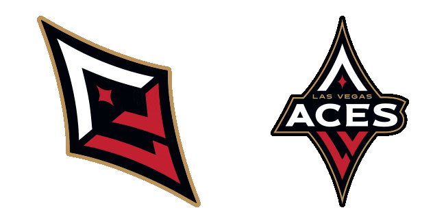Las Vegas Aces Logo Animated Cursor