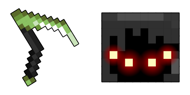 Minecraft Nightmare's Bite & Spider Armor Cursor