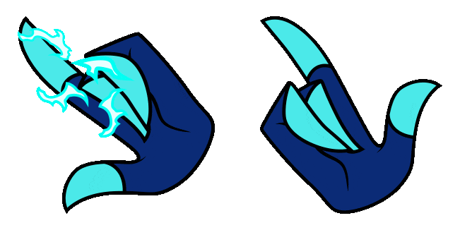 Hazbin Hotel Vox Hand Animated Cursor