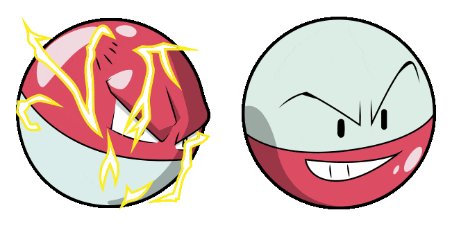 Pokemon Voltorb & Electrode Animated Cursor