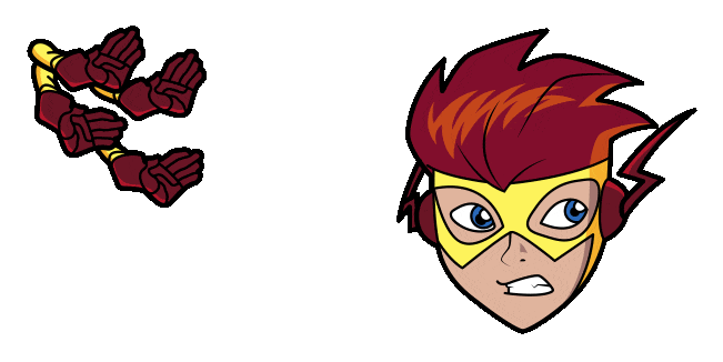 Teen Titans Kid Flash Animated Cursor