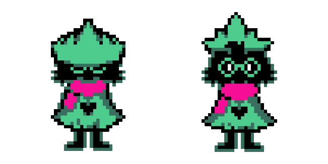 Deltarune Ralsei with Hat Animated Cursor